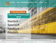 Tablet Screenshot of maenzel.net